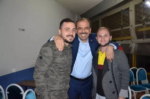 Ak Partili Balta'dan MHP'ye Çat Kapı Ziyaret Ak Partili Balta'dan MHP'ye Çat Kapı Ziyaret