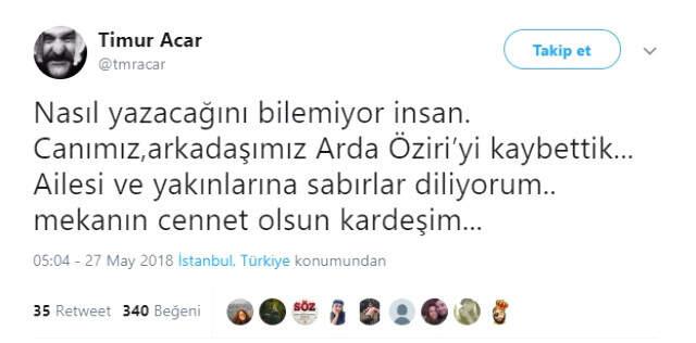Yakın Arkadaşı Arda Öziri'nin Ölüm Haberi Alan Engin Altan Düzyatan Yıkıldı
