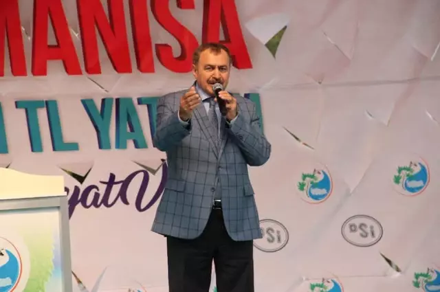 Bakan Eroğlu'nun Katıldığı Törende Yağmur Sürprizi