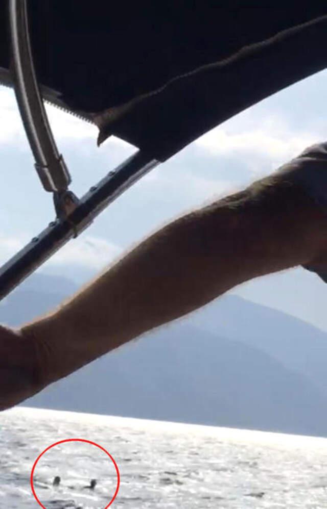 Denizde Yat Alev Aldı, Denize Atlayan Baba-Oğul Şans Eseri Kurtuldu