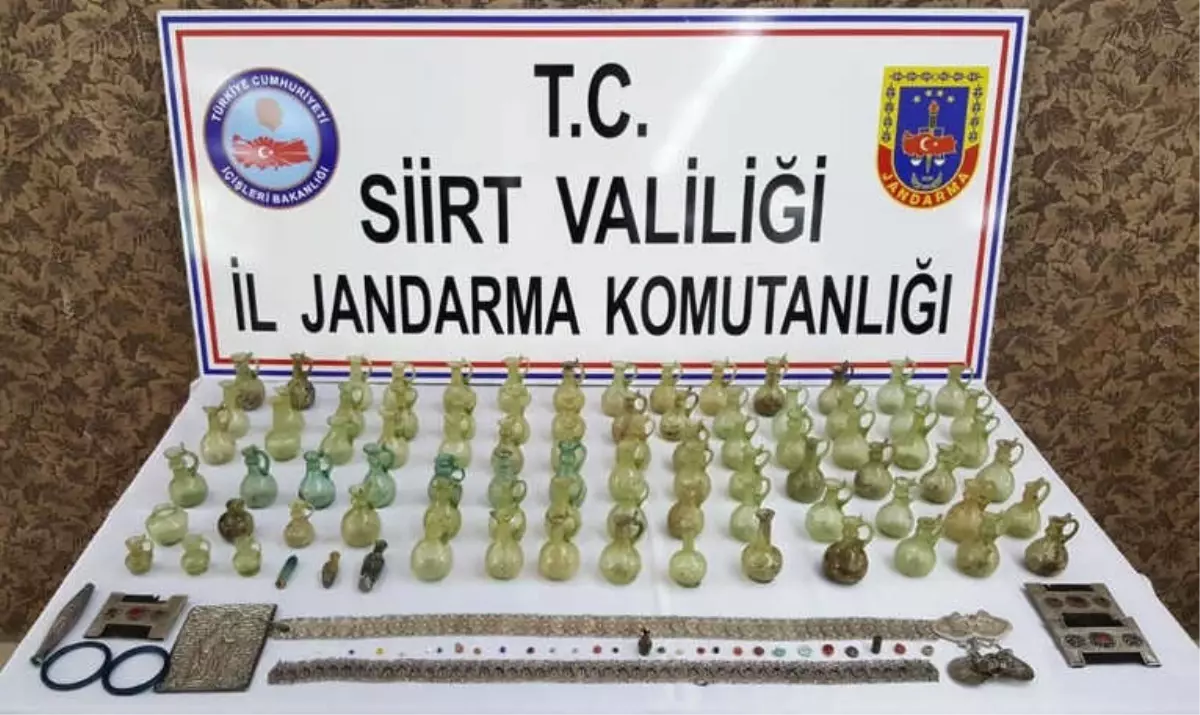 Siirt'te 86'sı 4 Bin Yıllık 123 Tarihi Eser Ele Geçirildi