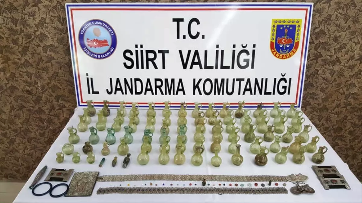 Siirt'te Tarihi Eser Operasyonu