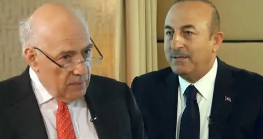 Bakan Çavuşoğlu, Alman Kanalına Verdiği Röportajda İngiliz Gazeteci ile Tartıştı Bakan Çavuşoğlu, Alman Kanalına Verdiği Röportajda İngiliz Gazeteci ile Tartıştı