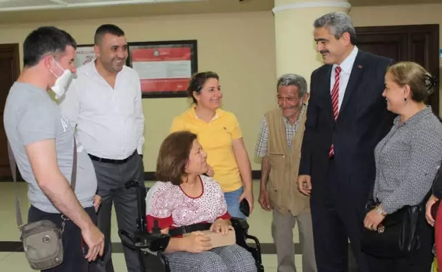 Başkan Alıcık Engelli Vatandaşı Sevindirdi Başkan Alıcık Engelli Vatandaşı Sevindirdi