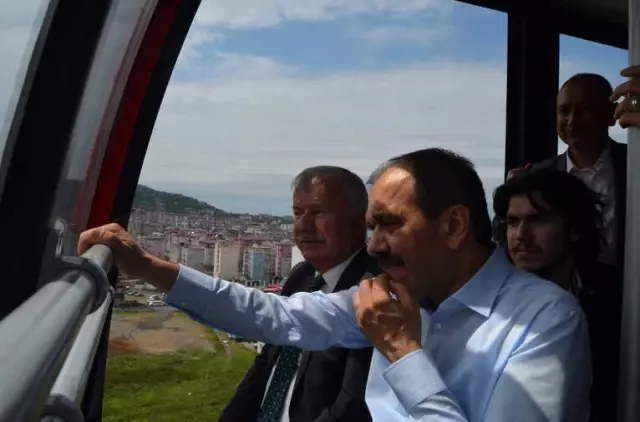 Karadeniz'in En Uzun Mesafeli Teleferik Projesi Tamamlandı Karadeniz'in En Uzun Mesafeli Teleferik Projesi Tamamlandı