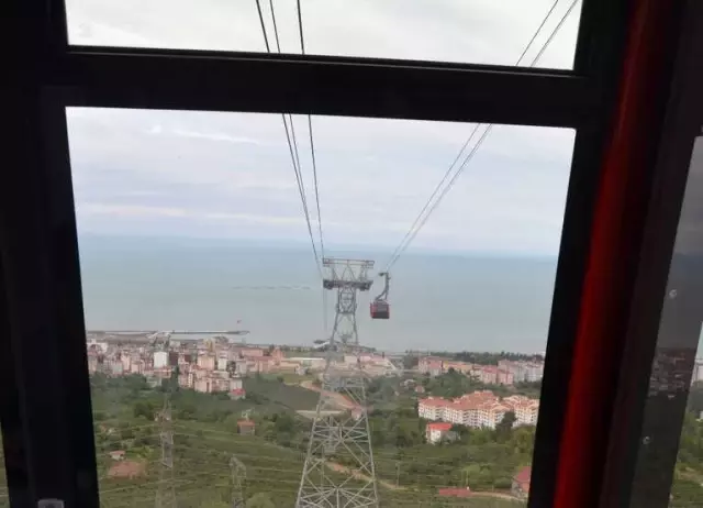 Karadeniz'in En Uzun Mesafeli Teleferik Projesi Tamamlandı Karadeniz'in En Uzun Mesafeli Teleferik Projesi Tamamlandı