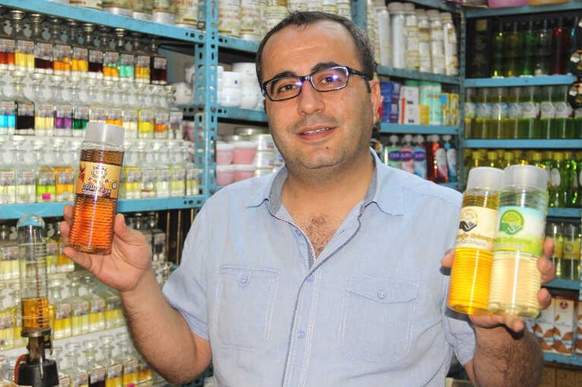 Şanlıurfalı Esans Ustası İsottan Sonra Kahve Kolonyası Üretti
