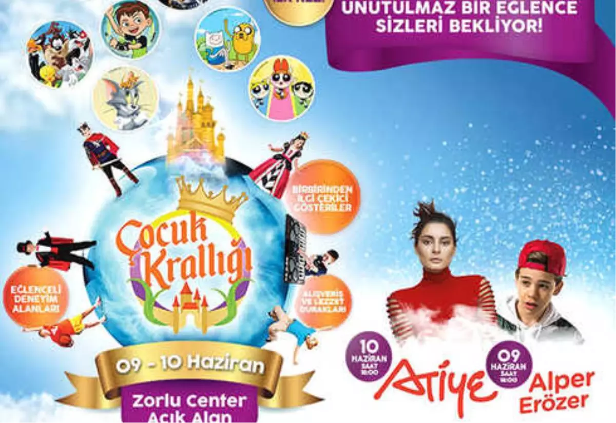 Çocuk Krallığı Zorlu Psm'de