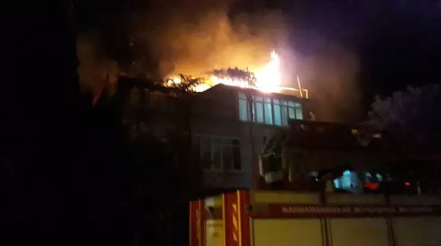 Kahramanmaraş'ta Korkutan Yangın