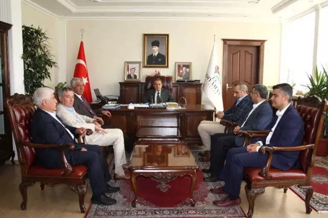 Atso Yönetimi Vali ve Emniyet Müdürü ile Bir Araya Geldi