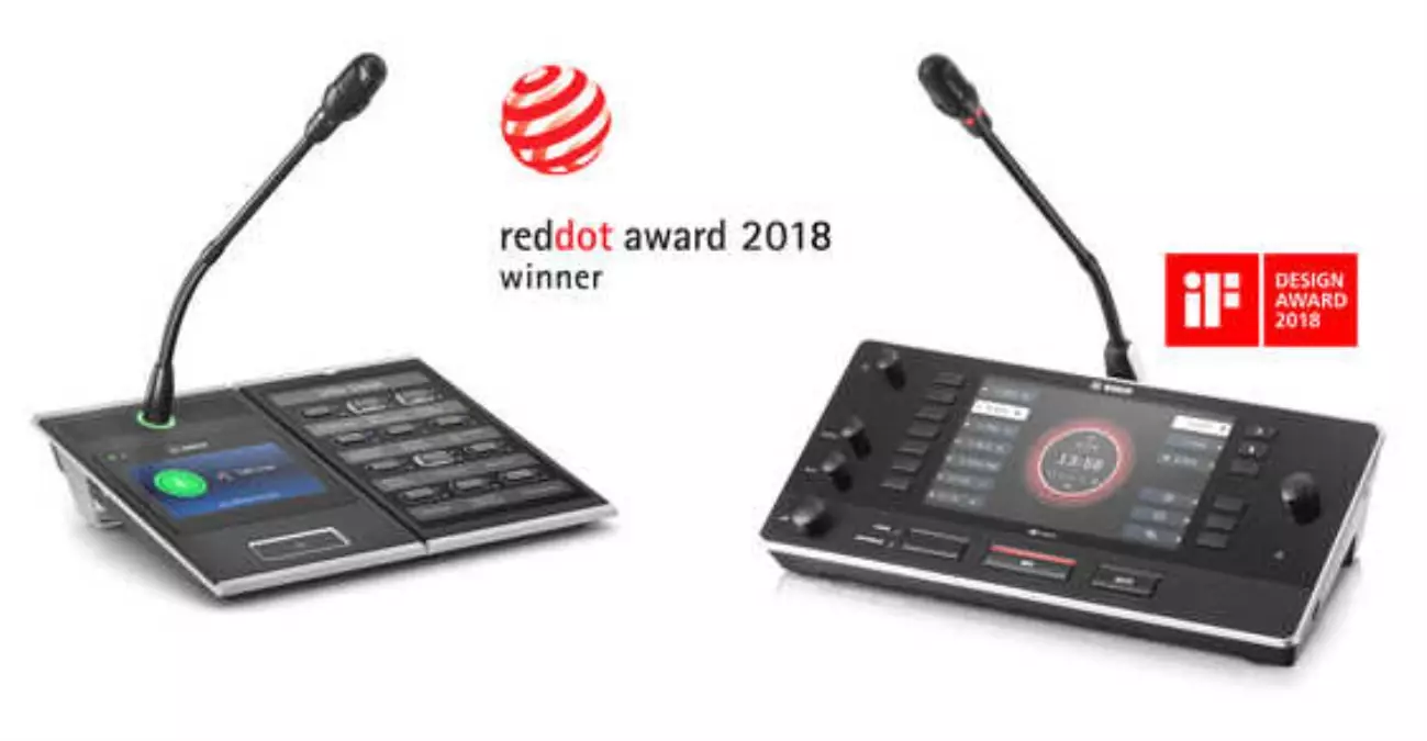 Bosch, IP tabanlı teknolojileriyle Red Dot ve iF Tasarım Ödülü'nü kazandı