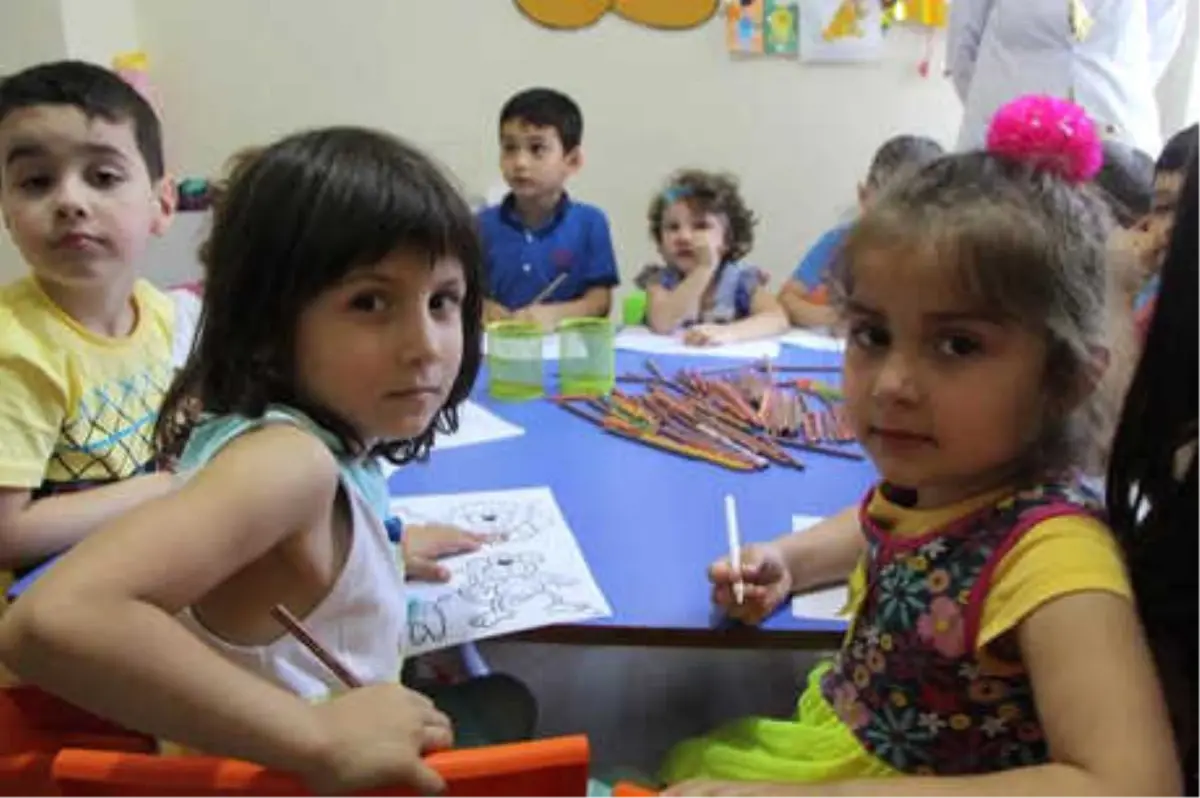 Samsun'da Anne ve Çocuklara Eğitim Veriliyor