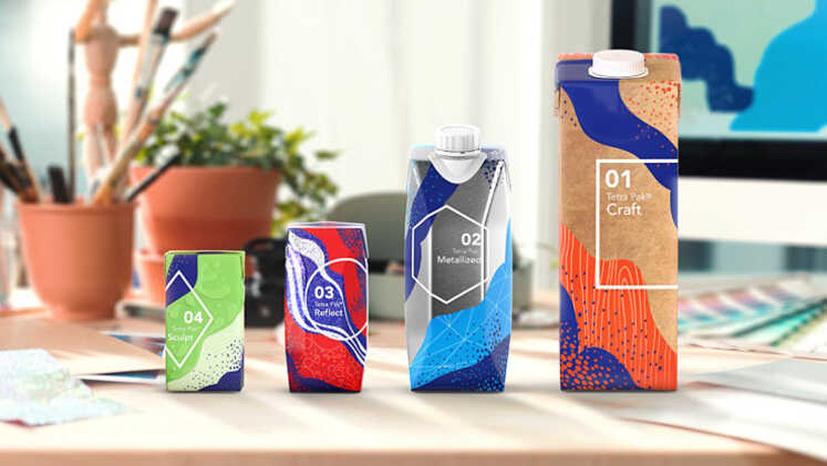 Tetra Pak'ın Yeni Efektli Ambalaj Malzemesi İle Ürünler Rafta Fark Yaratacak