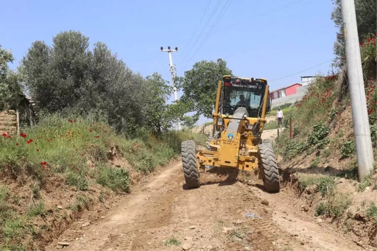Turgutlu'nun Ova Yollarına Yaz Hazırlığı