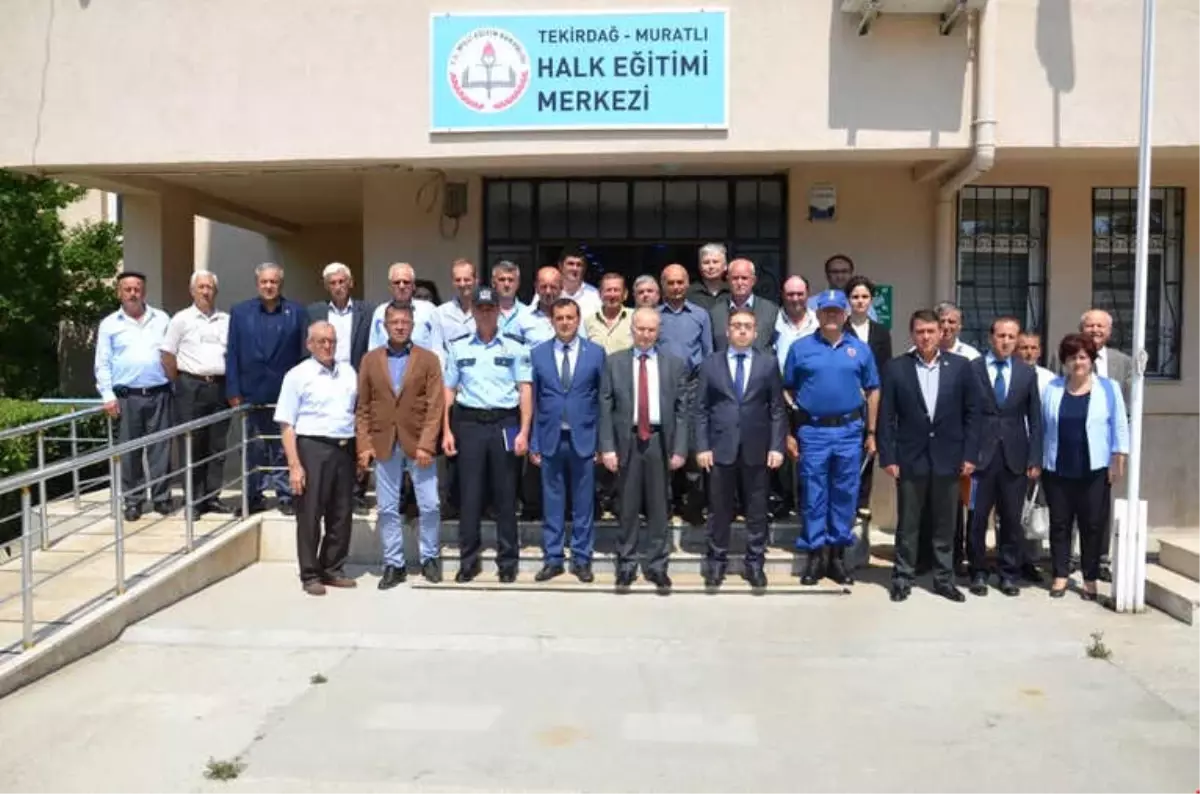 Vali Ceylan, Muhtarlarla Bir Araya Geldi