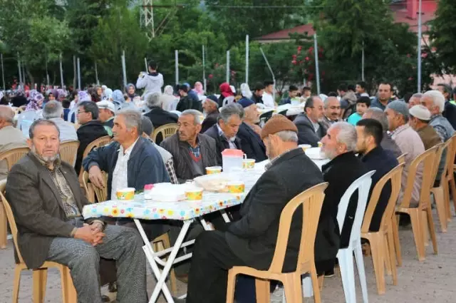 Yahyalı'da Önce Açılış Sonra İftar