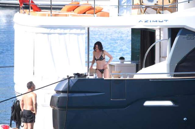 Defne Samyeli ve Cem Yılmaz Bodrum'da Aşka Geldi
