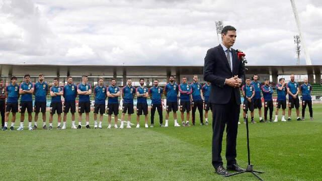 Kaleci David De Gea, İspanya Başbakanı Pedro Shanchez'i Alkışlamadı