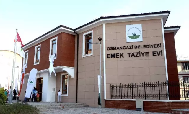 Emek Taziye Evi Hizmete Açıldı Emek Taziye Evi Hizmete Açıldı