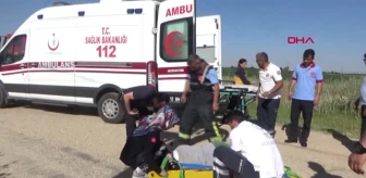 Karaman Traktörün Römorkundan Düşen Anne ve 2 Çocuğu Ağır Yaralandı Hd