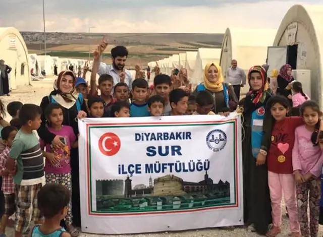 Sur Müftülüğünden Suruç'a Yardım Eli