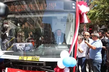Yerli Üretim 'Elbüs' Otobüsler Elazığ'da Hizmete Girdi Yerli Üretim 'Elbüs' Otobüsler Elazığ'da Hizmete Girdi