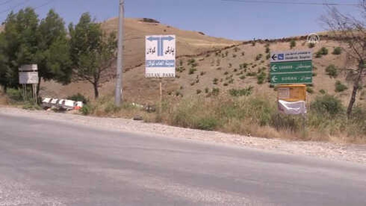 Aa, Kuzey Irak'taki Kandil Dağı'nı Görüntüledi