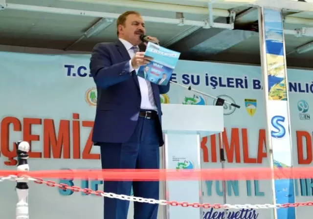 Bakan Veysel Eroğlu Dinar'da