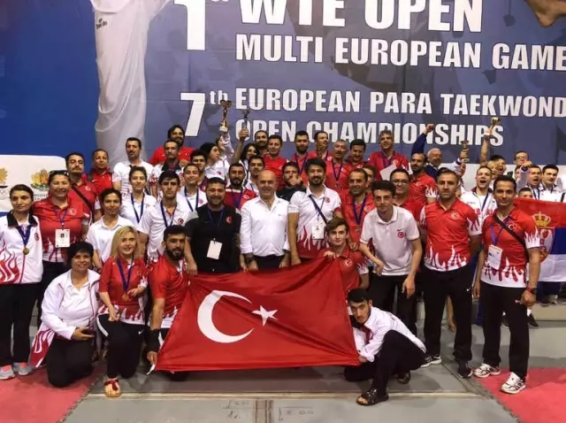 Para-Taekwondo Milli Takımı Avrupa Şampiyonu Oldu Para-Taekwondo Milli Takımı Avrupa Şampiyonu Oldu