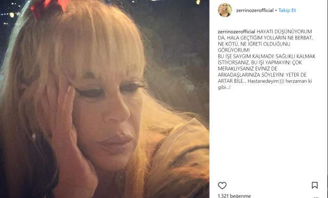 Ünlü Şarkıcı Zerrin Özer Hastaneye Kaldırıldı
