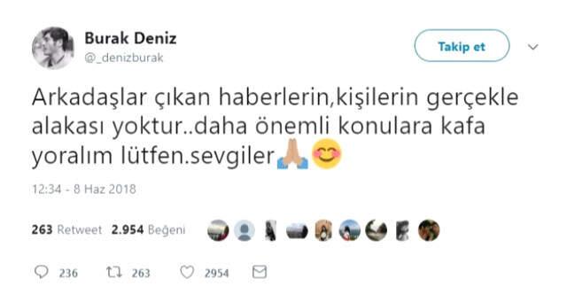 Büşra Develi ile Burak Deniz Aşkı Ayrıldı
