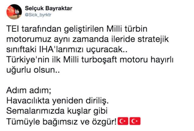 Erdoğan'ın Damadı Duyurdu: Yerli Helikopterin Motorunda İlk Ateşleme Başarılı