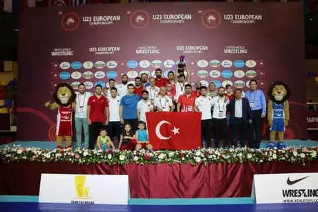 Türkiye, U23 Avrupa Güreş Şampiyonası'nda Madalya Rekoru Kırdı