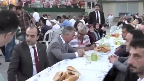 Büyükataman Meşalelerle Karşılandı Büyükataman Meşalelerle Karşılandı