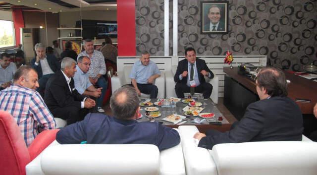 TFF Başkanı Yıldırım Demirören, Eskişehirspor'u Ziyaret Etti