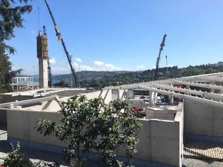 15 Temmuz Şehitler Köprüsü Çıkışına Müze, Mescit ve Denetleme Binası Yapılıyor