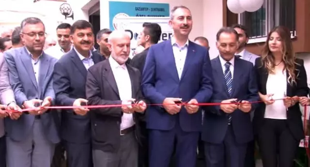Adalet Bakanı Gül Rehabilitasyon Merkezi Açılışına Katıldı