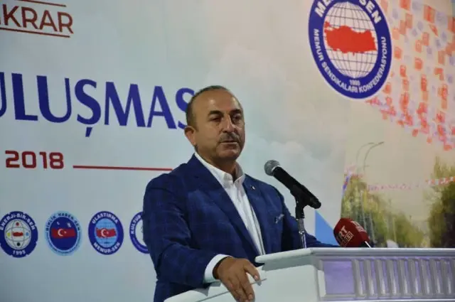 Bakan Çavuşoğlu: