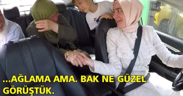 Bakan Kaya Direksiyon Başına Geçti, Taksiye Binen Kadın Gözyaşlarına Engel Olamadı