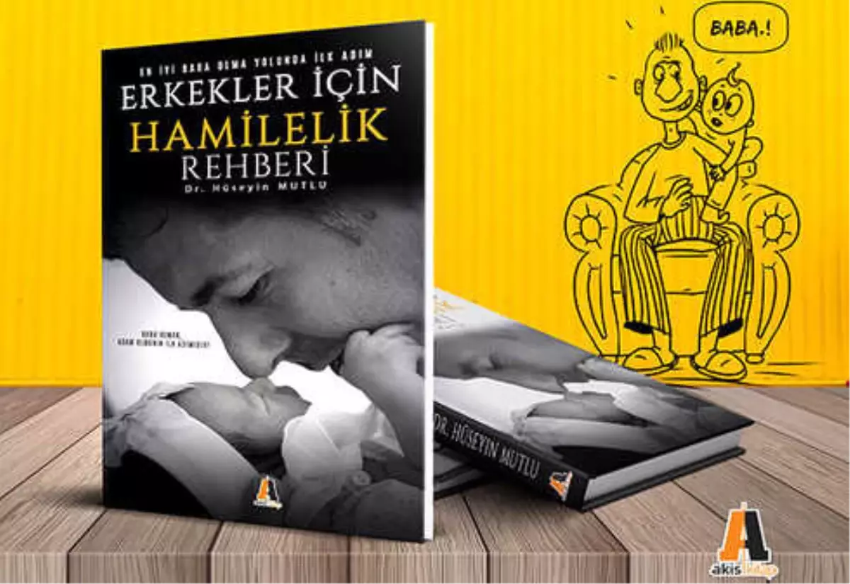 Erkekler İçin Hamilelik Rehberi Raflarda