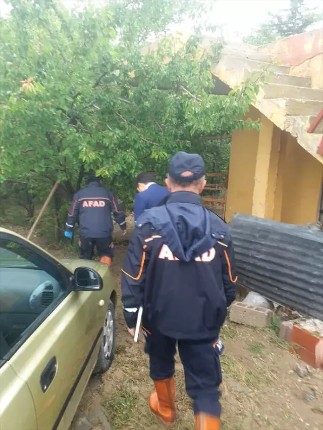 Niğde'de Sağanak ve Dolu