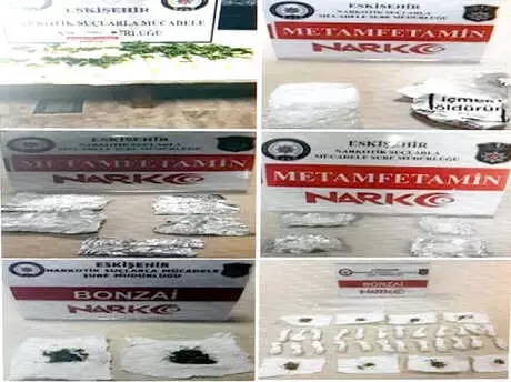 Eskişehir'de Uyuşturucu Operasyonunda 12 Kişiye Gözaltı