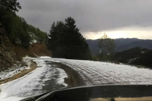 Gümüşhane'yi Yağmur ve Dolu Vurdu