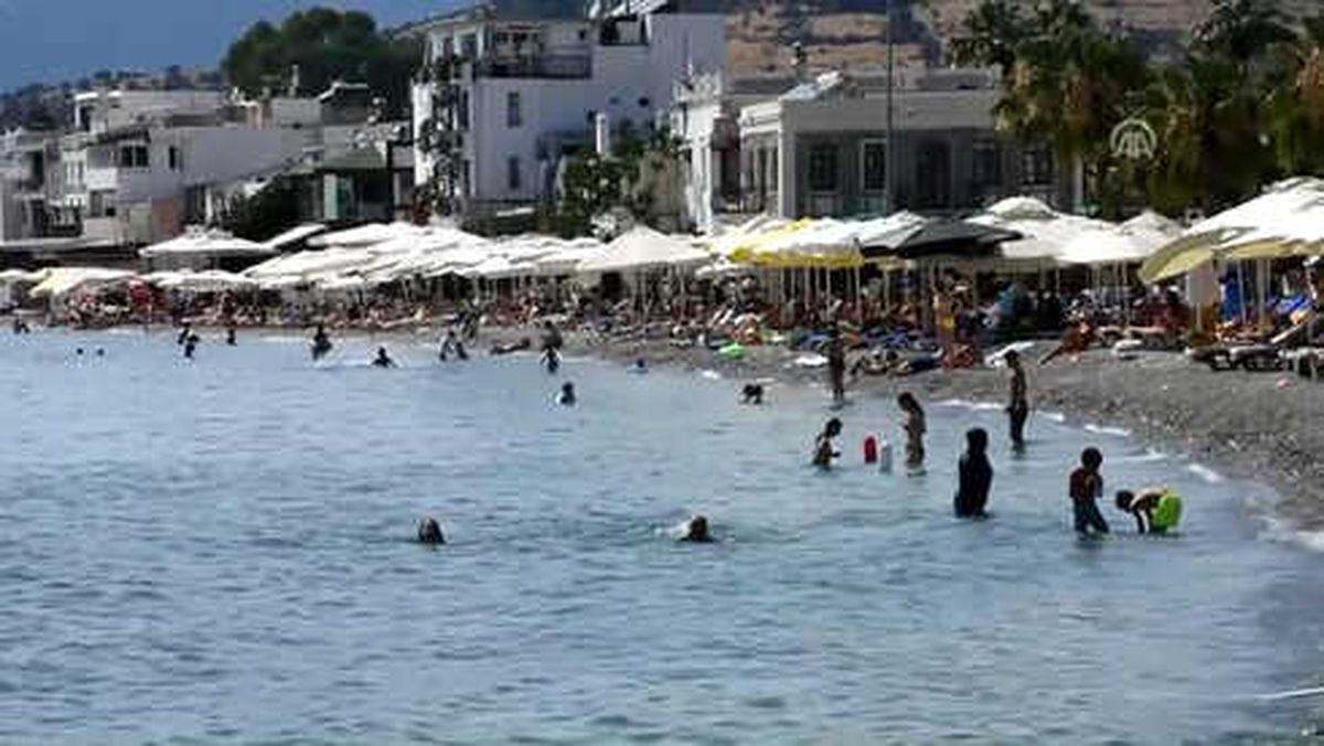 Güney Ege Sahillerinde Bayram Yoğunluğu