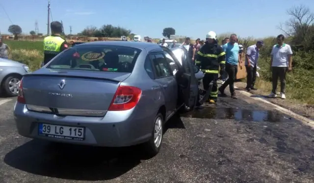 Hayrabolu'da Trafik Kazası: 5 Yaralı