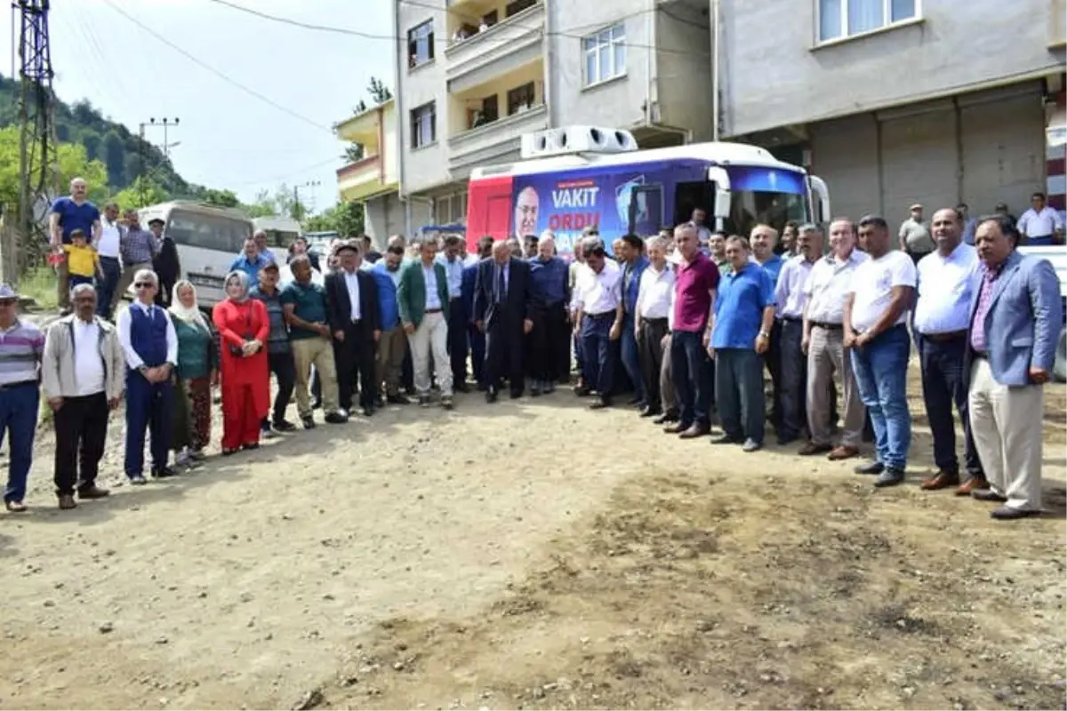Ordu Milletvekili Adayı Yediyıldız, Seçim Çalışmalarına Devam Ediyor