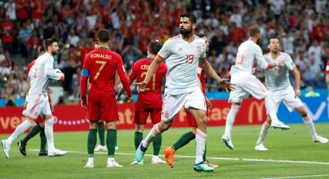 Gol Düellosuna Sahne Olan Maçta Portekiz ile İspanya 3-3 Berabere Kaldı