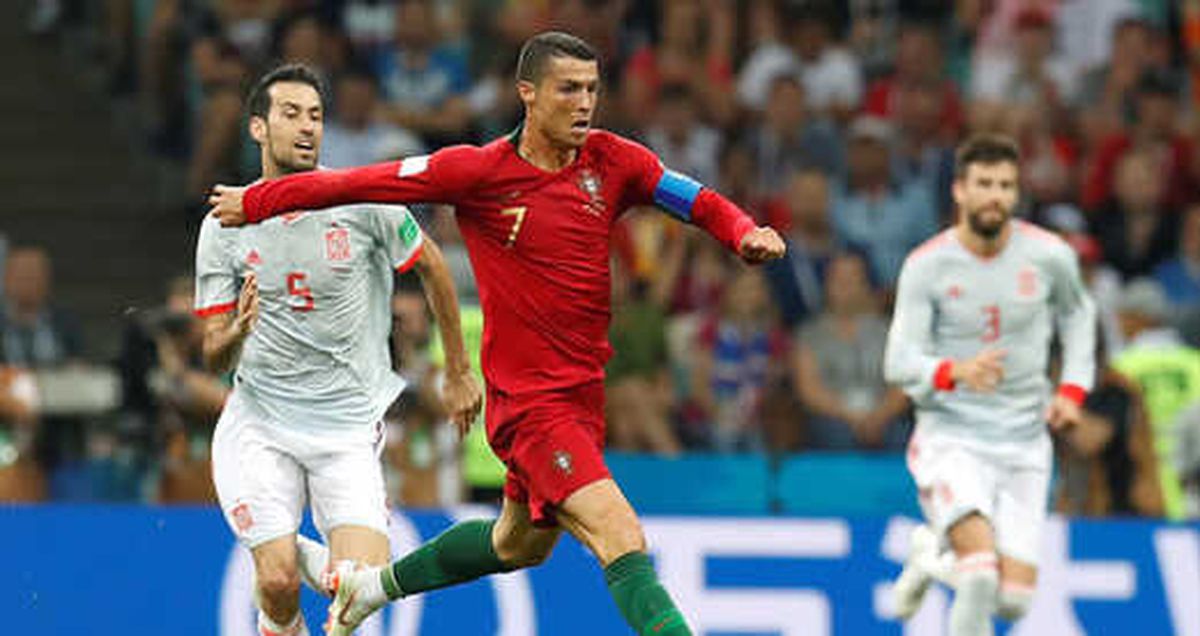 Gol Düellosuna Sahne Olan Maçta Portekiz ile İspanya 3-3 Berabere Kaldı