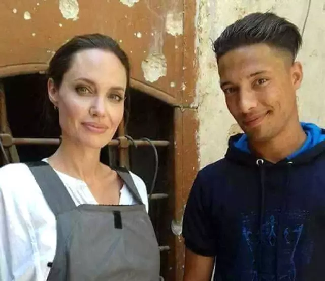 Angelina Jolie Musul'da