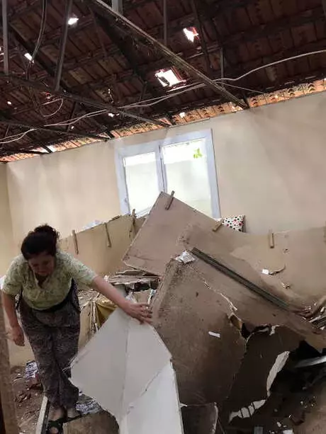Demre'da Dolu ve Rüzgar 939 Dönüm Seraya Zarar Verdi Demre'da Dolu ve Rüzgar 939 Dönüm Seraya Zarar Verdi